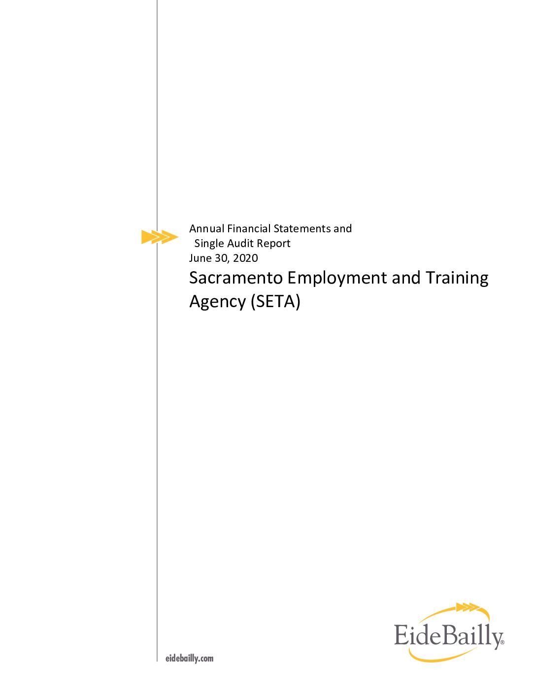 SETA 2020 Final Audit Report