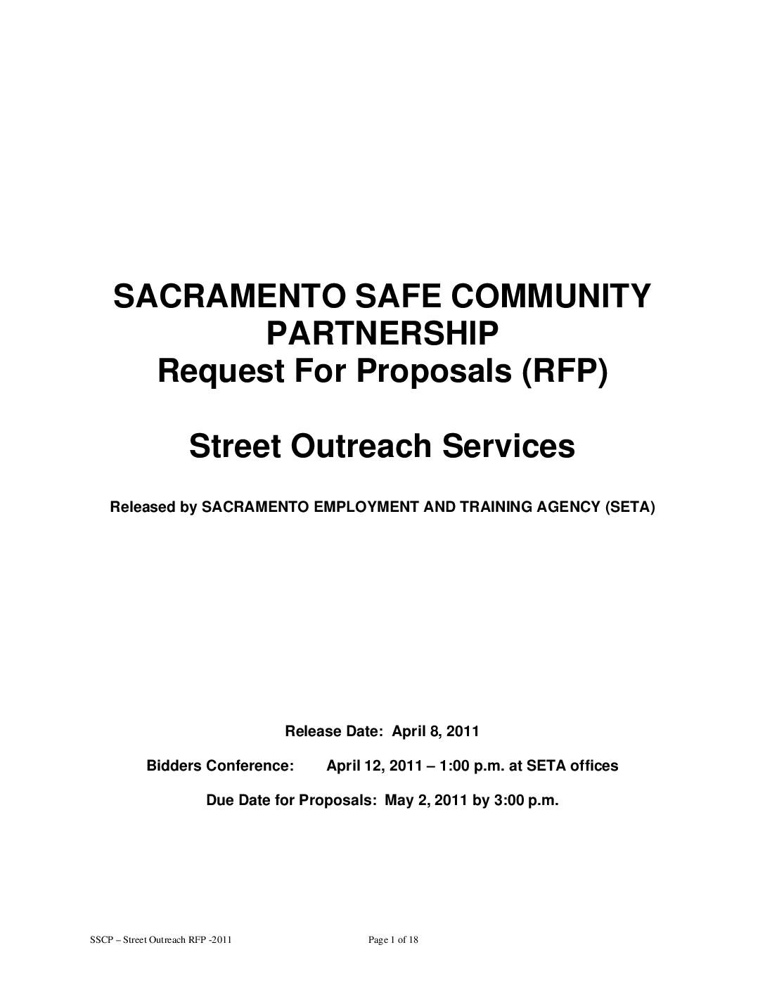 RFP 2011 Street Outreach – SafeCommunity Partnership FINAL & budget forms
