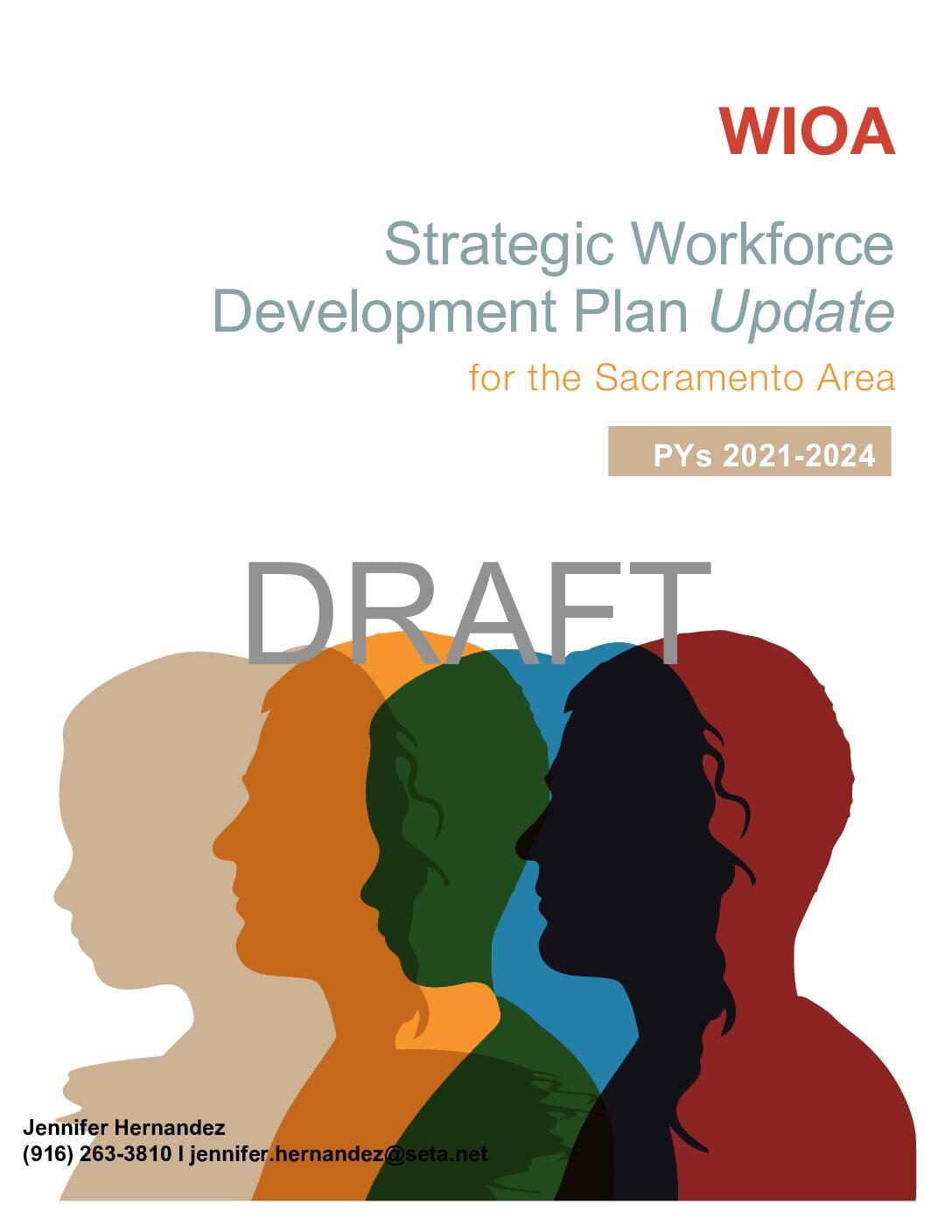 DRAFT / Sacramento Workforce Development Plan Update / PY 2021/24