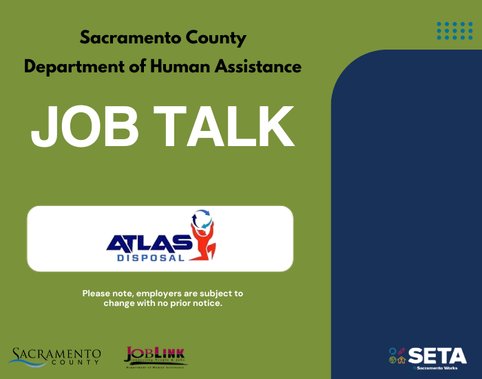 Sacramento County Department of Human Assistance Job Talk