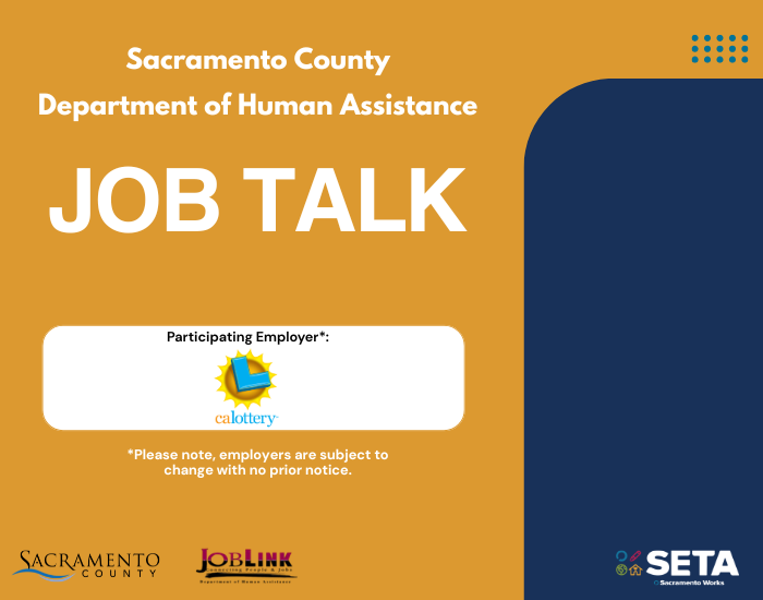 Sacramento County DHA Job Talk