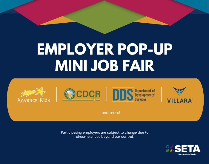 Employer Pop-Up Mini Job Fair 5-11-26