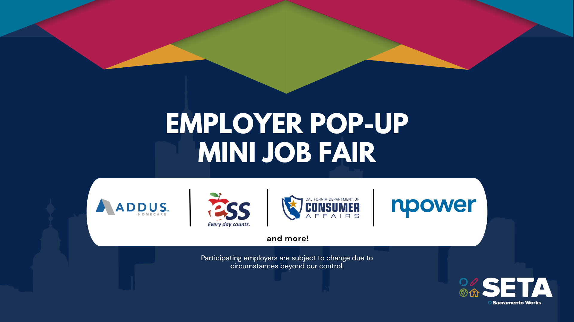 Employer Pop-Up Mini Job Fair