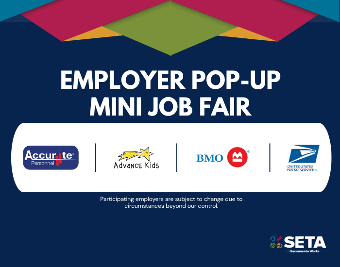 Employer Pop-Up Mini Job Fair 9-28-26