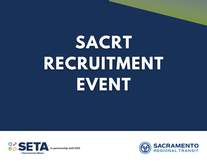 SacRT Recruitment Event